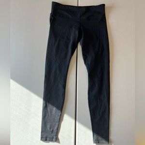 Lululemon Black Full Length Leggings Womens Size 10 Black Yoga Pants